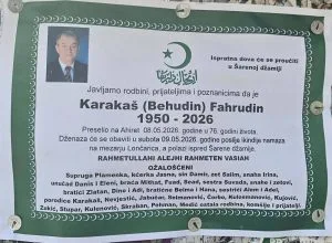Preminuo je Fahrudin Karakaš