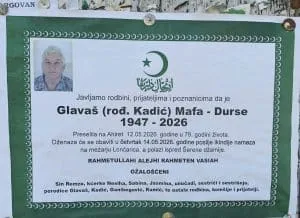 Preminula Glavaš Mafa - Durse