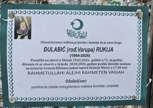 Preminula Rukija Đulabić