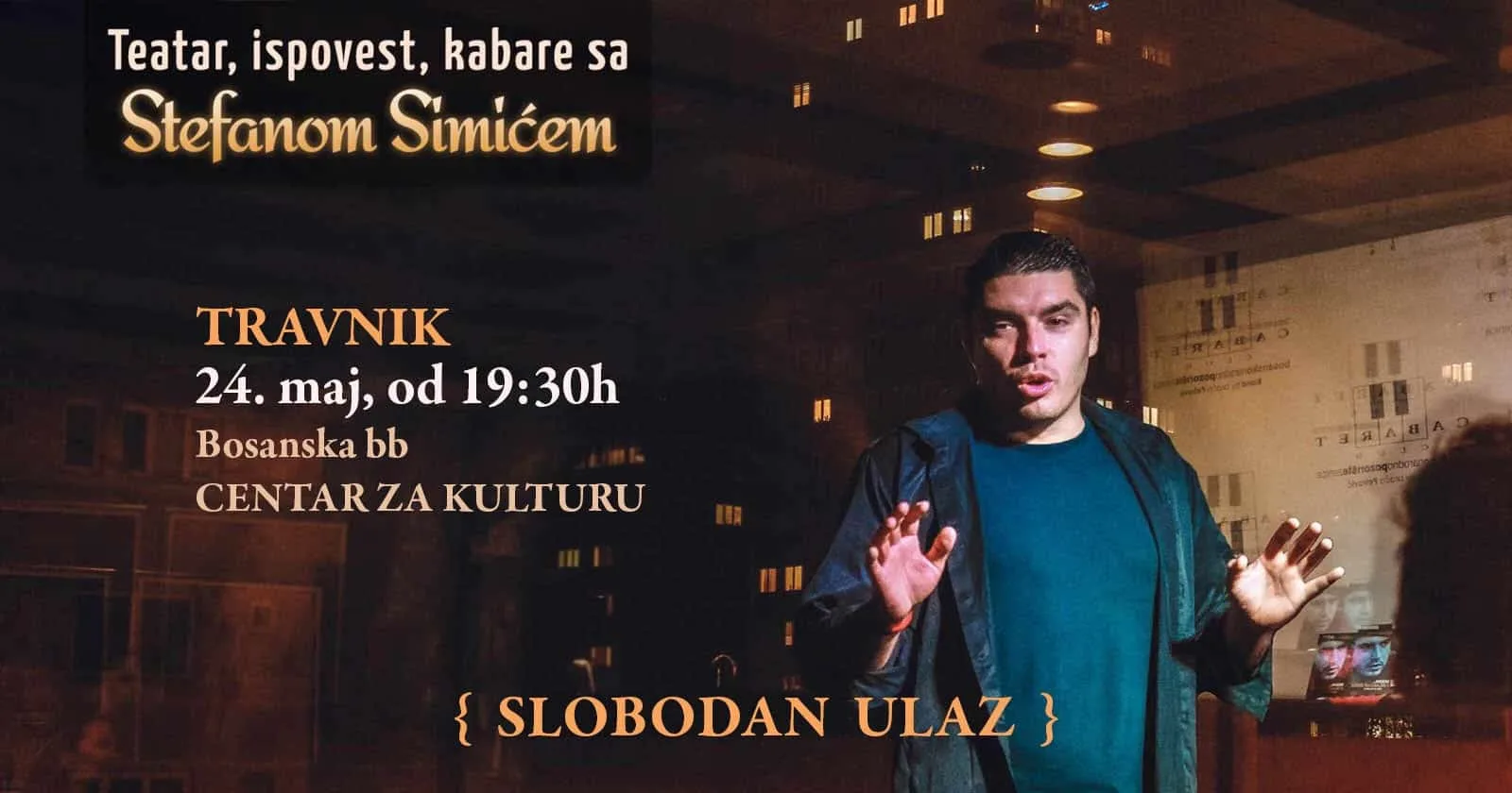 Stefan Simić gostuje u Travniku!