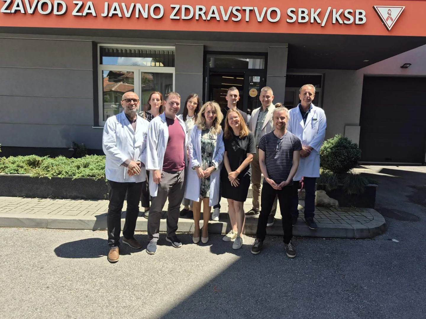 Međunarodni stručnjaci za vodne resurse posjetili Zavod za javno zdravstvo SBK