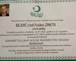 Preminula Zineta Sejdić