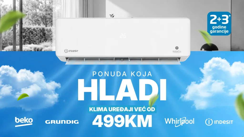 Klima uređaji u Omega shop već od 499 KM: Pripremite svoj prostor za ljeto na vrijeme