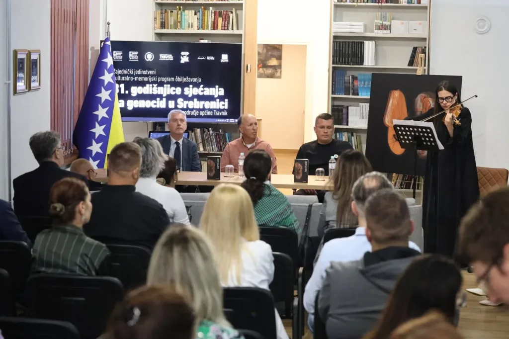 U Travniku promovisana knjiga ”Mrtvare” autora Kemala Musića