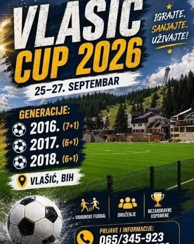 VLAŠIĆ CUP 2026