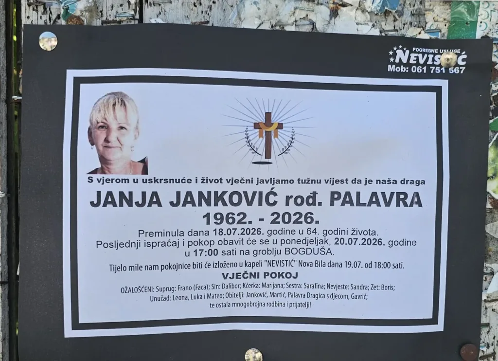 JANJA JANKOVIĆ rođ. PALAVRA