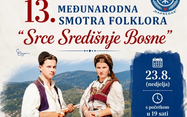 Busovača domaćin 13. međunarodne smotre folklora „Srce Središnje Bosne“