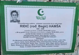 Preminula Hamša Riđić