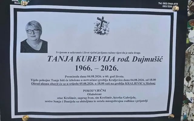 Preminula Tanja Kurevija