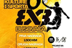3×3 basket turnir u Busovači