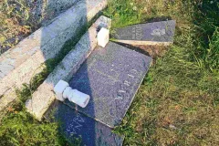 Vandalizam na katoličkom groblju Slimena