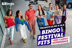 Otvorene prijave za Bingo Festival Fits: Odaberite outfit s omiljenim influencerom i zablistajte na Crvenom tepihu Sarajevo Film Festivala