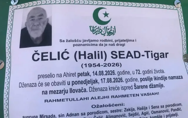 ČELIĆ (Halil) SEAD-Tigar