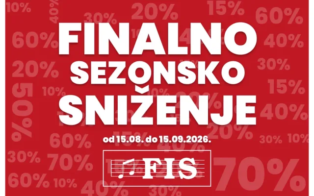 Finalno sezonsko sniženje u FIS centrima: Popusti koji donose velike uštede