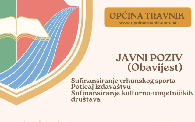 Lista korisnika – Sufinansiranje vrhunskog sporta i kulturno-umjetničkih društava za mjesec maj