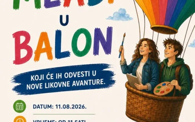 Sjeli mladi u balon