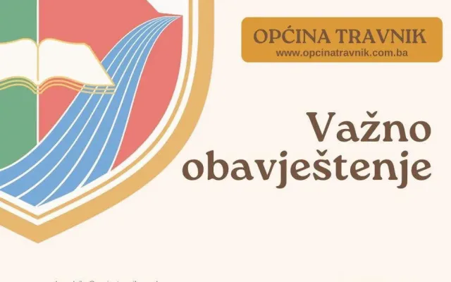 Važno obavještenje za mještane MZ Turbe