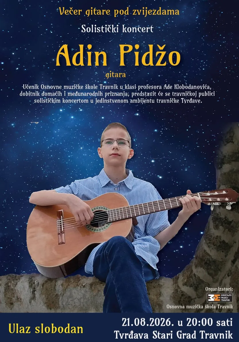 Večer gitare pod zvijezdama