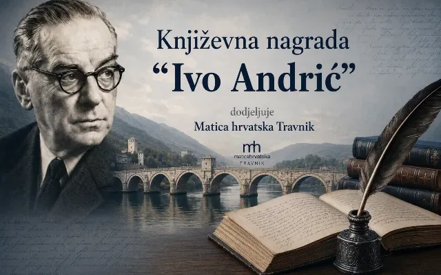 Velik uspjeh prve godine književne Nagrade „Ivo Andrić“ – zaključen natječaj s čak 190 prijava iz 12 država svijeta