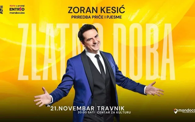 Zoran Kesić stiže u Travnik!