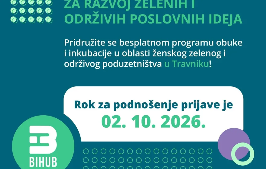 Imaš ideju koja je “zelena”, održiva i može postati pravi biznis?
