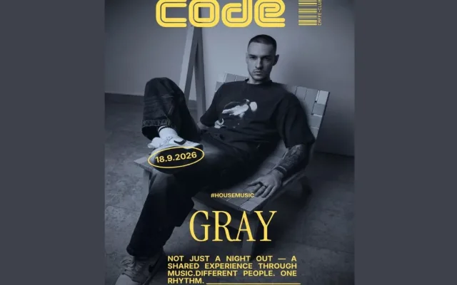 House ritam stiže u Novi Travnik: GRAY 18. septembra u Clubu CODE
