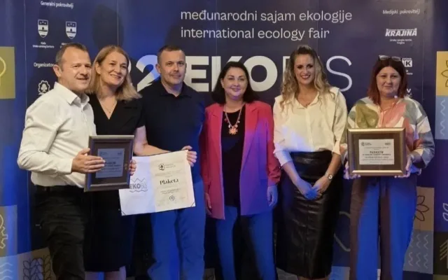 Tri nagrade za Travnik na sajmu Ekobis