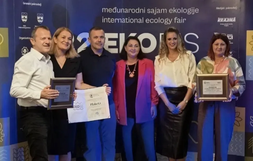 Tri nagrade za Travnik na sajmu Ekobis