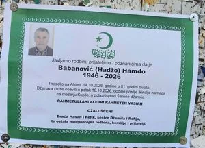 Preminuo Hamdo Babanović