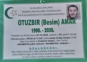 Preminuo Amar Otuzbir