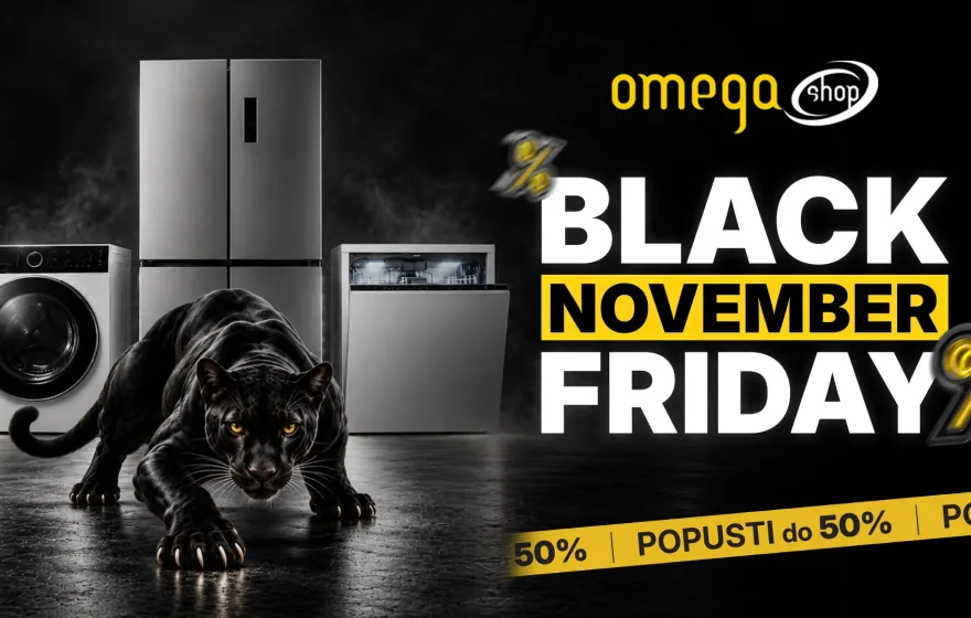 BLACK NOVEMBER u Omega shop: Veliki popusti do 50% tokom cijelog novembra!
