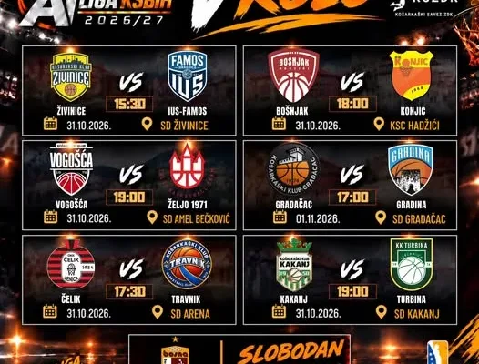 A1 liga 5. kolo : Košarkaši Travnika gostuju Čeliku