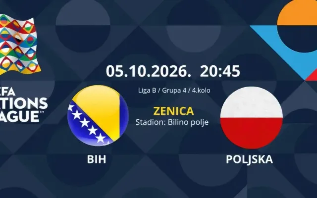 BiH dočekuje Poljsku – Prilika za novi iskorak u Ligi nacija