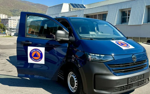 Novo vozilo za jačanje kapaciteta civilne zaštite i efikasnije djelovanje na terenu