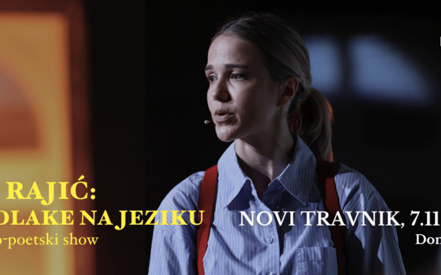 Ena Rajić: Satirično-poetski show “Bez dlake na jeziku”