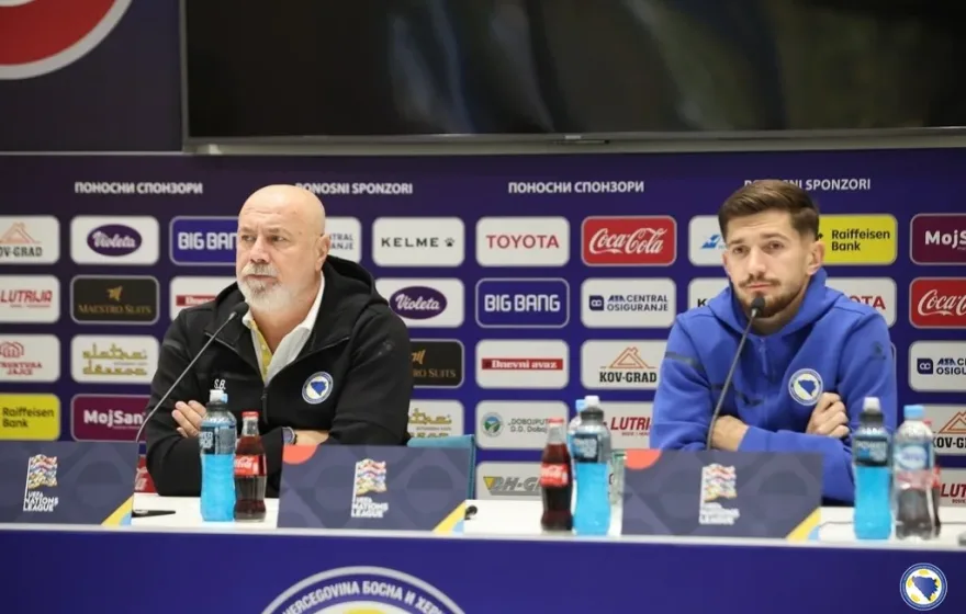 BiH dočekuje Poljsku : Barbarez i Gigović pred novinarima