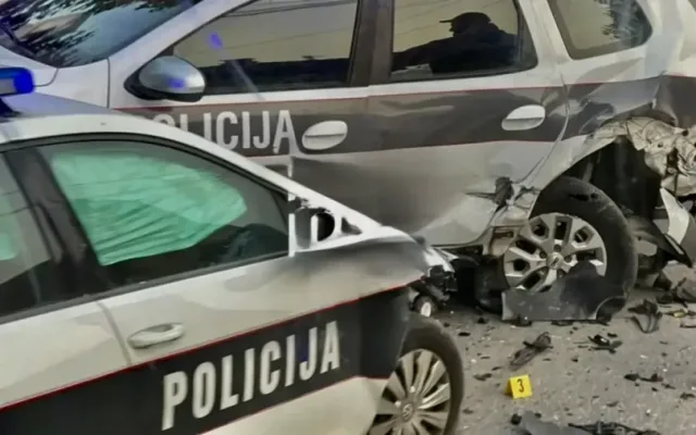 Kiseljak : U sudaru sudjelovala vozila policije
