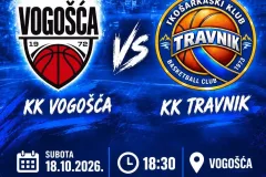 Odigrano 3. kolo A1 lige : Visok poraz Travnika u Vogošći