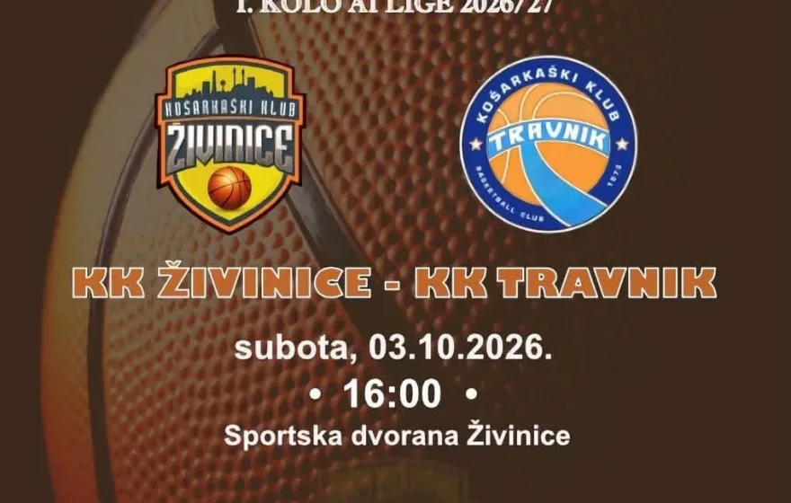 A1 košarkaška liga : Travnik gostuje u Živinicama
